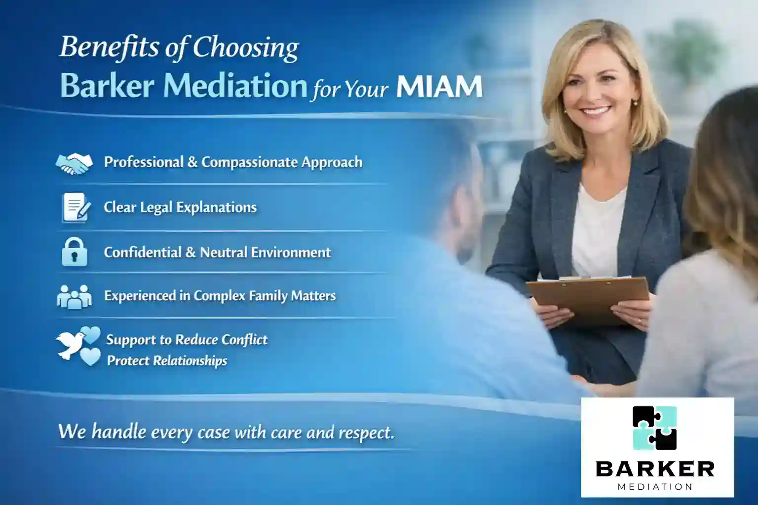 Benefits of Choosing Barker Mediation for Your MIAM East Sussex