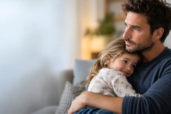 image of man and his child East Sussex